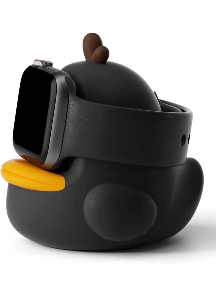 حامل شاحن متوافق مع سيريز Apple Watch بحجمات 49/46/45/44/42/41/40/38 مم و iWatch Ultra2/Ultra/ - Image 1